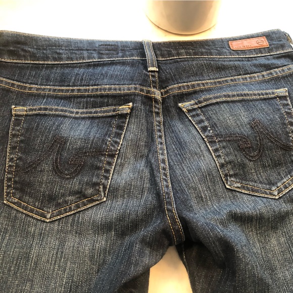 Ag Adriano Goldschmied Denim - AG the tomboy crop relaxed straight crop 28R